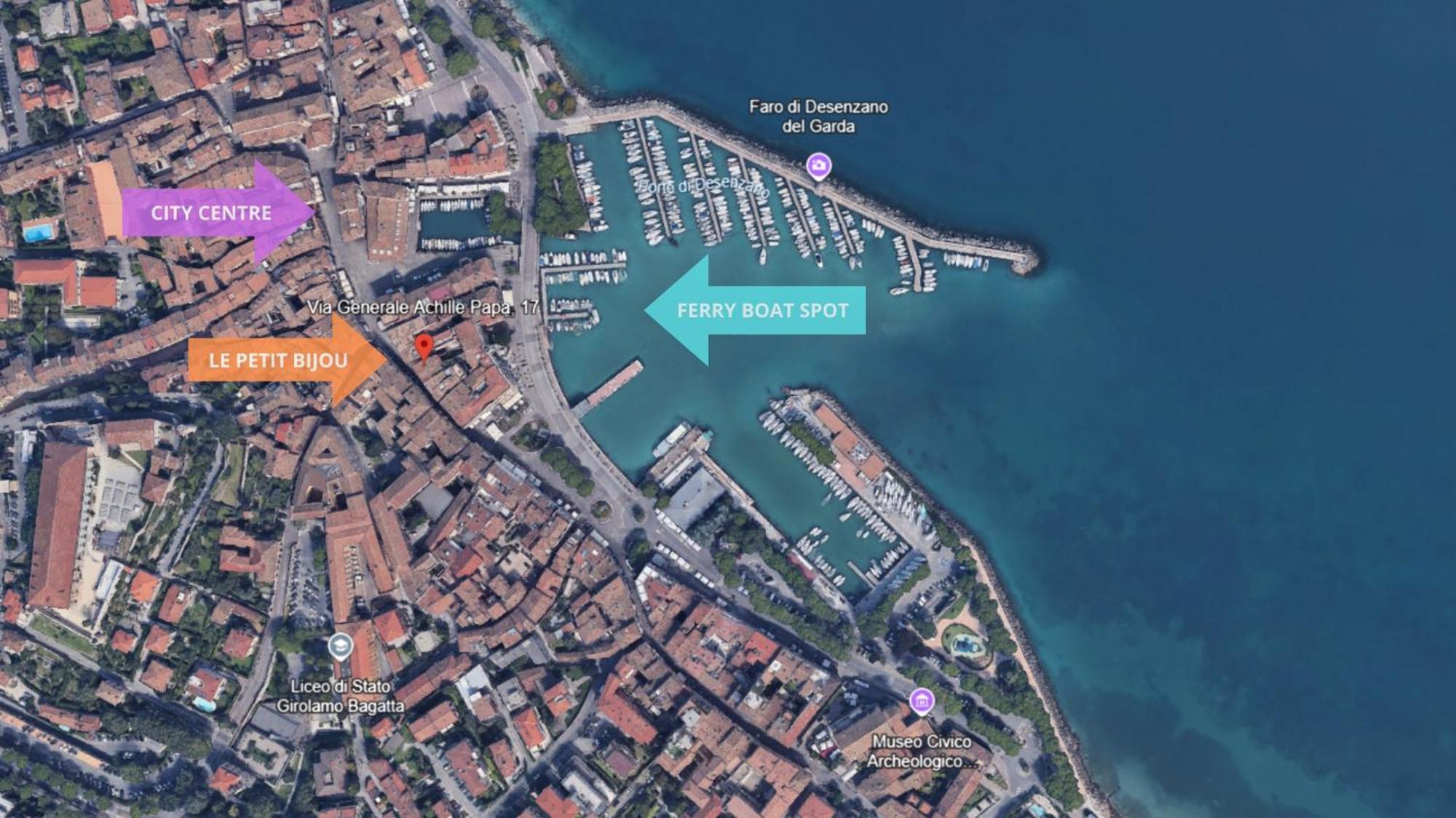 Desenzanoloft Official Partner Marriott Homes & Villas - Le Petit Bijou - Restyling 2025 - Downtown Desenzano del Garda Exterior photo
